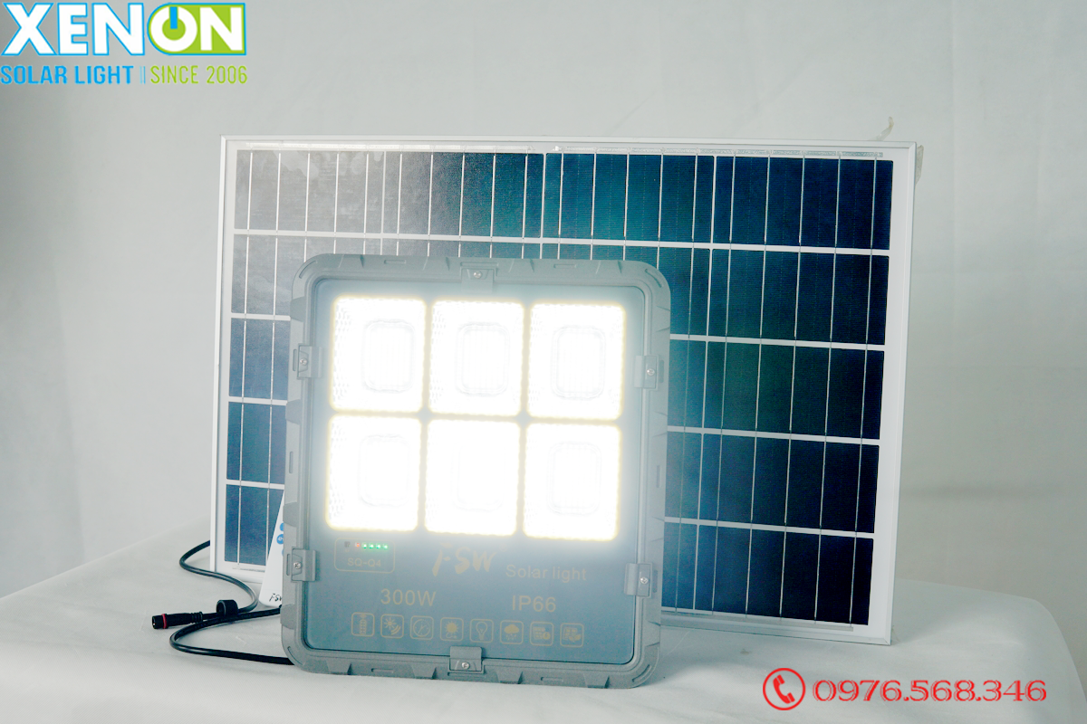 Đèn pha Solar Light DL300W | năng lượng mặt trời | thiết kế mới 2021