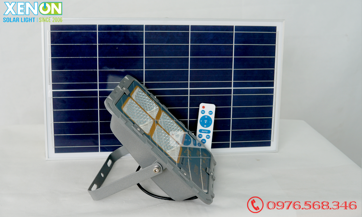 Đèn Solar Light FL200W| năng lượng mặt trời siêu sáng | FSW 2021