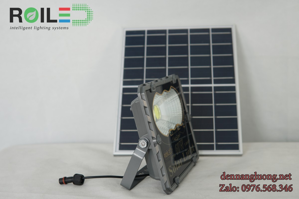 Đèn pha năng lượng mặt trời giá rẻ 60W Roiled - PC60W