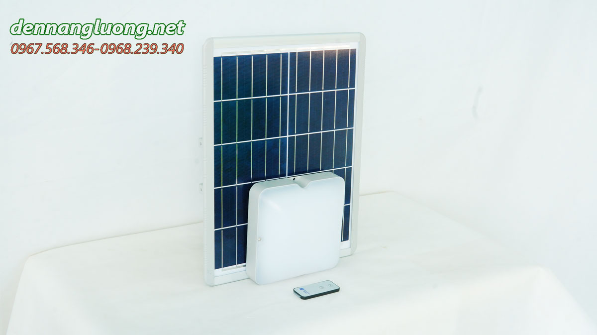 Đèn ốp trần năng lượng mặt trời Blue Carbon