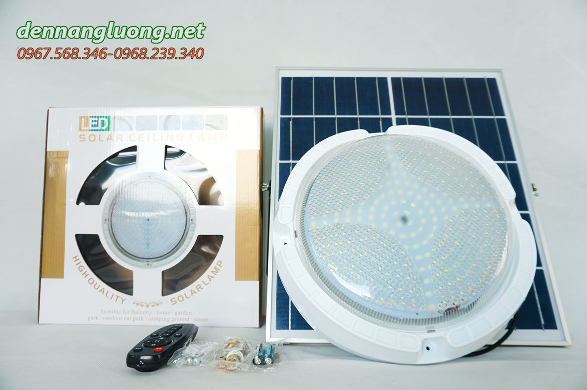 Đèn ốp trần năng lượng mặt trời Roiled