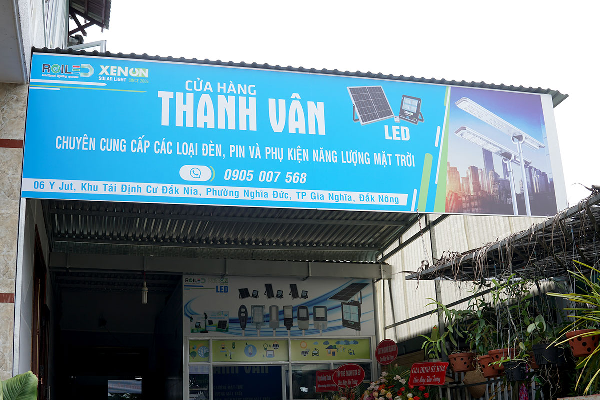 Đại lý đèn năng lượng Đắk Nông