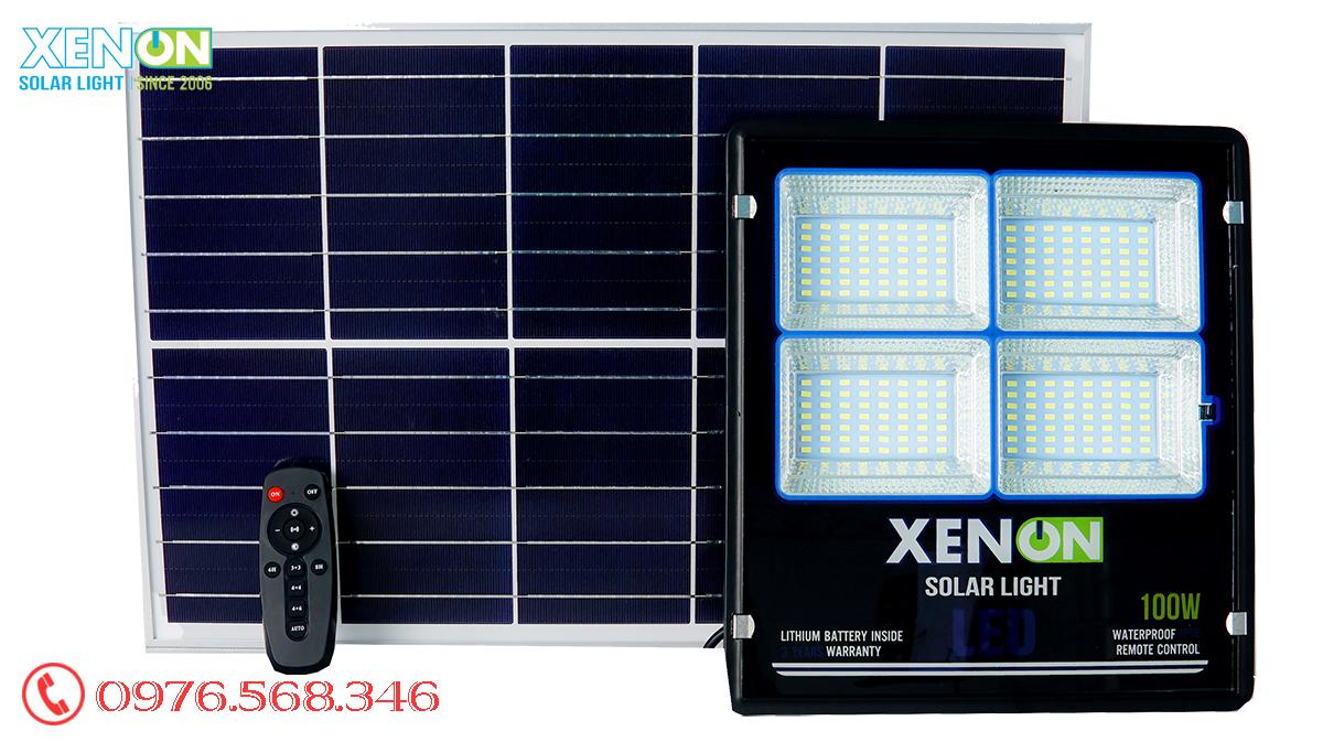 Đèn pha Năng Lượng Mặt Trời 100W Xenon X100W