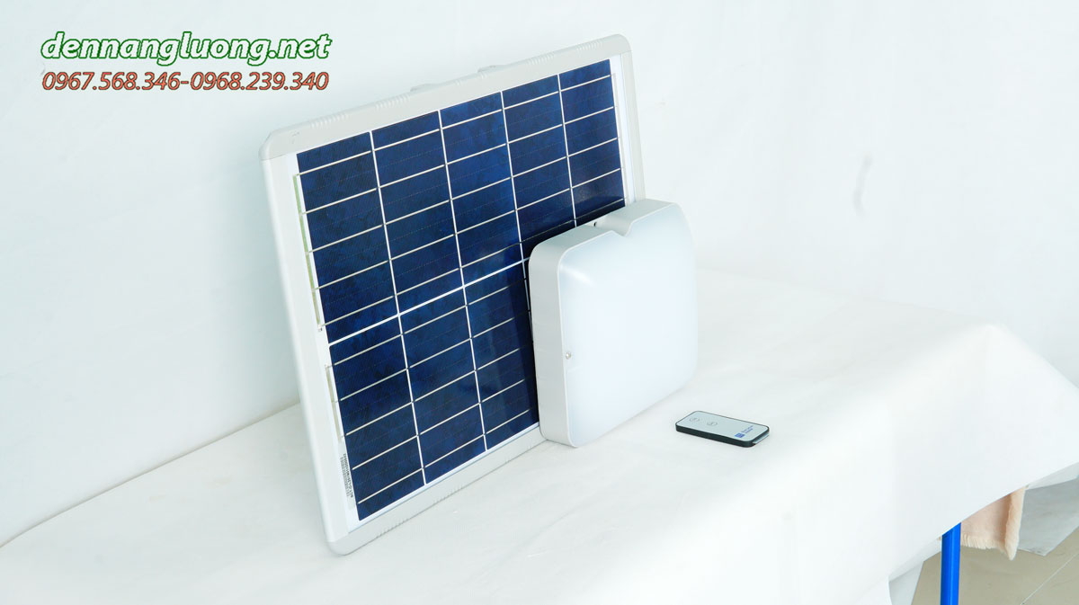 Đèn ốp trần năng lượng mặt trời Blue Carbon